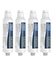 AQUA CREST front view of filter packaging showing product benefits