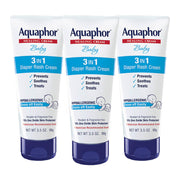 Aquaphor empaque frontal multipack mostrando tres tubos y beneficio de protección