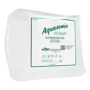 Aquasonic Clear front view of 5 liter refill jug showing capacity and label benefits