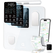 arboleaf front view platform showing tempered glass and large display for clear readings