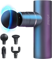 arboleaf vista frontal del masajeador en caja elegante, ideal para regalo