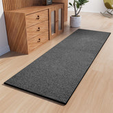 AREDO runner front view showcasing black color and slim profile for versatile styling