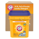 Arm & Hammer cubo frontal mostrando la marca y ahorro por peso
