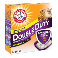 Arm & Hammer close-up of a tight clump for effortless scooping