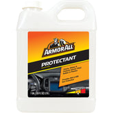 Armor All front label on gallon bottle showing product identity and refill convenience