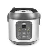 AROMA front view stainless exterior showing compact design and durable finish