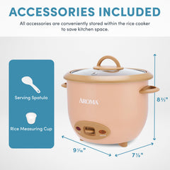 AROMA cool-touch handles and non-slip base improving safety and stable countertop use