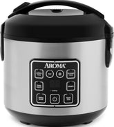 AROMA frente del modelo ARC-914SBD mostrando panel digital y diseño de acero