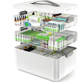 ARSTPEOE front view closed showing compact portable storage and quick access