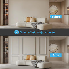 Art3d close-up profile detail highlighting crisp edges and durability