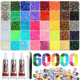 Artdone empaque frontal del kit 60000 piezas, gran variedad y ahorro