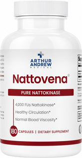Arthur Andrew Medical bottle front view showing label and strength - clear product identity benefit