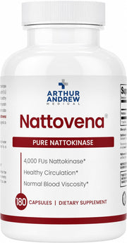 Arthur Andrew Medical bottle front view showing label and strength - clear product identity benefit