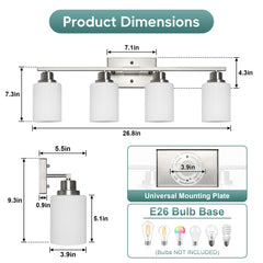 Ascher detalle vidrio esmerilado reduce deslumbramiento