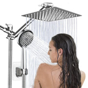 ashwanth front view of rain shower package showing complete set and easy upgrade benefit