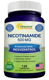 aSquared Nutrition front label showing product name and capsule count for clear buying information