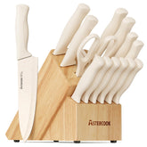 Astercook bloque frontal con cuchillos mostrando organización y acceso rápido