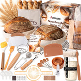 Astercook kit box open showing organized baking tools and gift-ready presentation