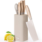 Astercook front packaging showing full 6-piece set and block, highlighting value
