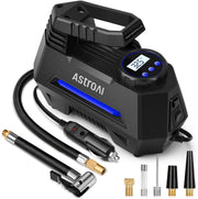 AstroAI AIRUN H front view showing compact body and controls for easy storage
