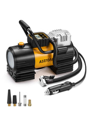 AstroAI front view showing compact metal body for durable portability