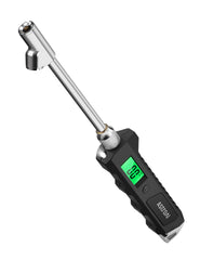 AstroAI front view of digital tire pressure gauge showing ergonomic design and quick readings