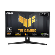 ASUS VG27AQ3A front view showing crisp QHD display and slim bezels for immersive play