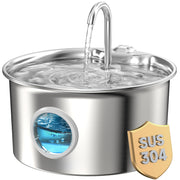 ATMZIQXR front view showing fountain and easy refill benefit