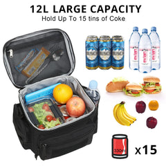 ATRIPACK open interior showing insulated lining and spacious compartments for cooling