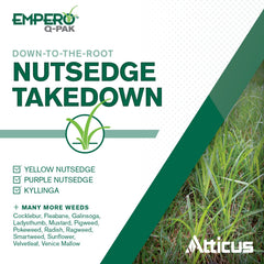Atticus Empero pack added to sprayer showing simple one-gallon mixing