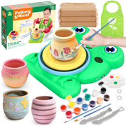 Aujazyble front packaging showing full pottery kit contents and benefits