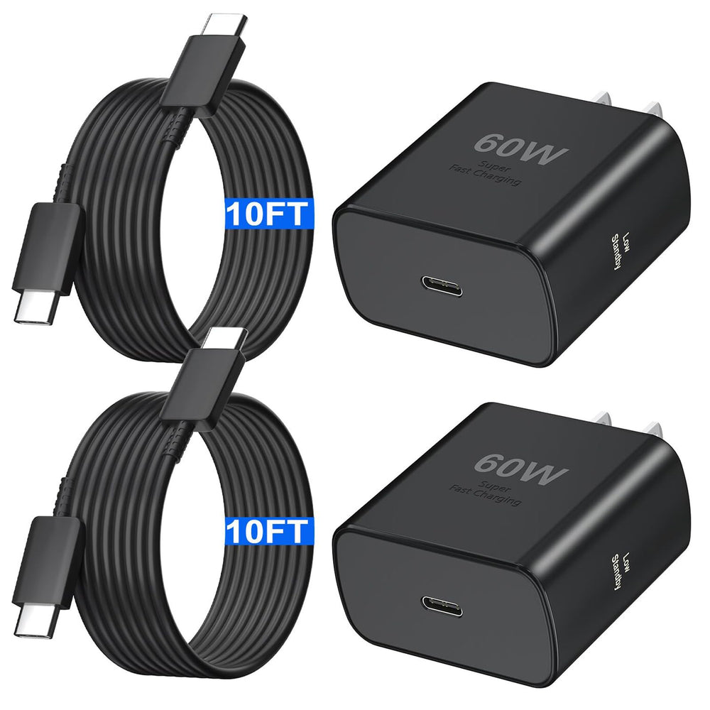 Auorld frente del bloque cargador 60W mostrando diseño compacto y potencia