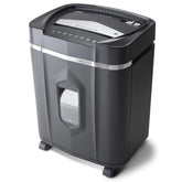 Aurora AU1210MA front view showing compact design and accessible bin for secure disposal