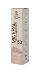 Australian Gold textura crema ligera visible y acabado mate beneficioso