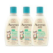 Aveeno Baby frente del envase mostrando diseño y tamaño, útil para identificar el producto