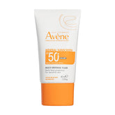 Avène front packaging of Multi-Defense SPF 50+ showing product and size benefit