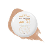 Eau Thermale Avène front packaging compact showing SPF 50 convenience