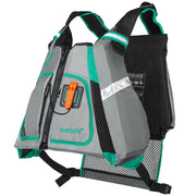AWESAFE front view vest showing snug fit and quick-access pockets for safer paddling