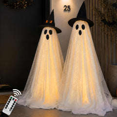 AYGXU front view of both ghosts showing scale and curb appeal