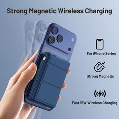 Azmuth attached to iPhone in use showing stable hands‑free charging