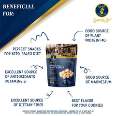 AZNUT avellanas servidas en un bol listas para comer, perfectas como snack nutritivo