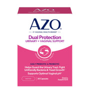 AZO front packaging showing product and benefits for quick recognition