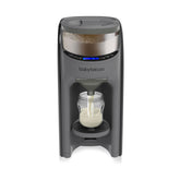 Baby Brezza front view showing compact bottle maker and quick preparation benefit