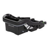 Baby Trend front view of base showing secure click-in platform and stability benefit