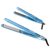 BaBylissPRO full-size flat iron front view showing sleek design and professional performance