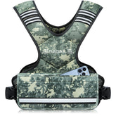 BAGAIL vest front view showing fitted silhouette and secure fit benefits