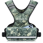 BAGAIL vest front view showing fitted silhouette and secure fit benefits