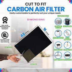 Bagean filtro instalado en campana extractora, elimina olores de cocina
