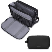 BAGSMART frente del neceser negro mostrando diseño compacto y profesional