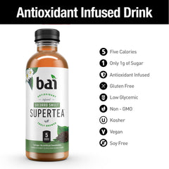 Bai Socorro Sweet primer plano de botella resaltando textura y aroma natural